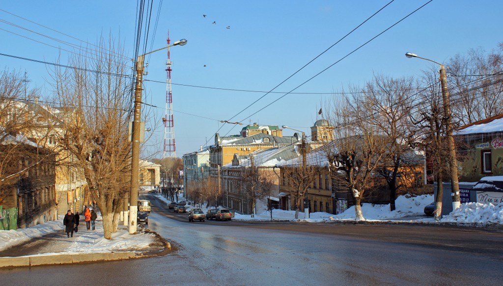 Одна из главных улиц Кирова