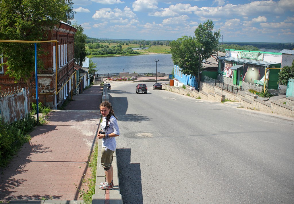 Выход к набережной Касимова