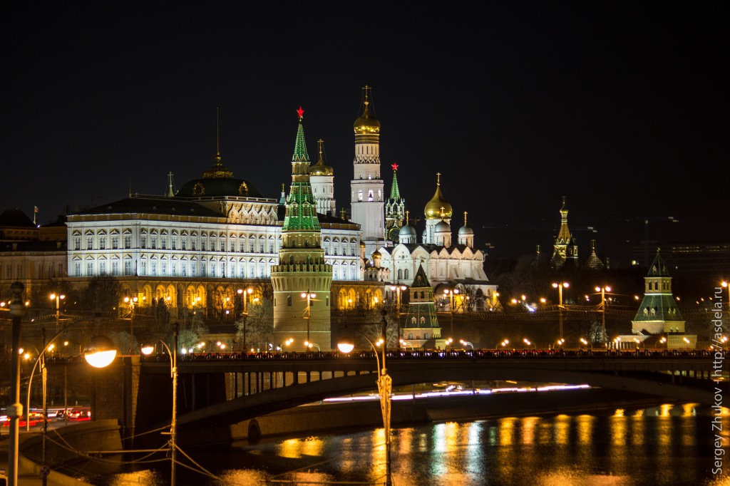 Московский Кремль, средний план
