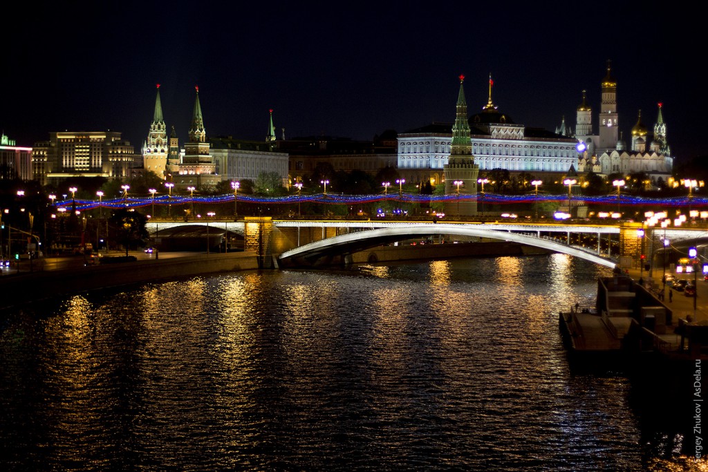 Вечерний кремль.