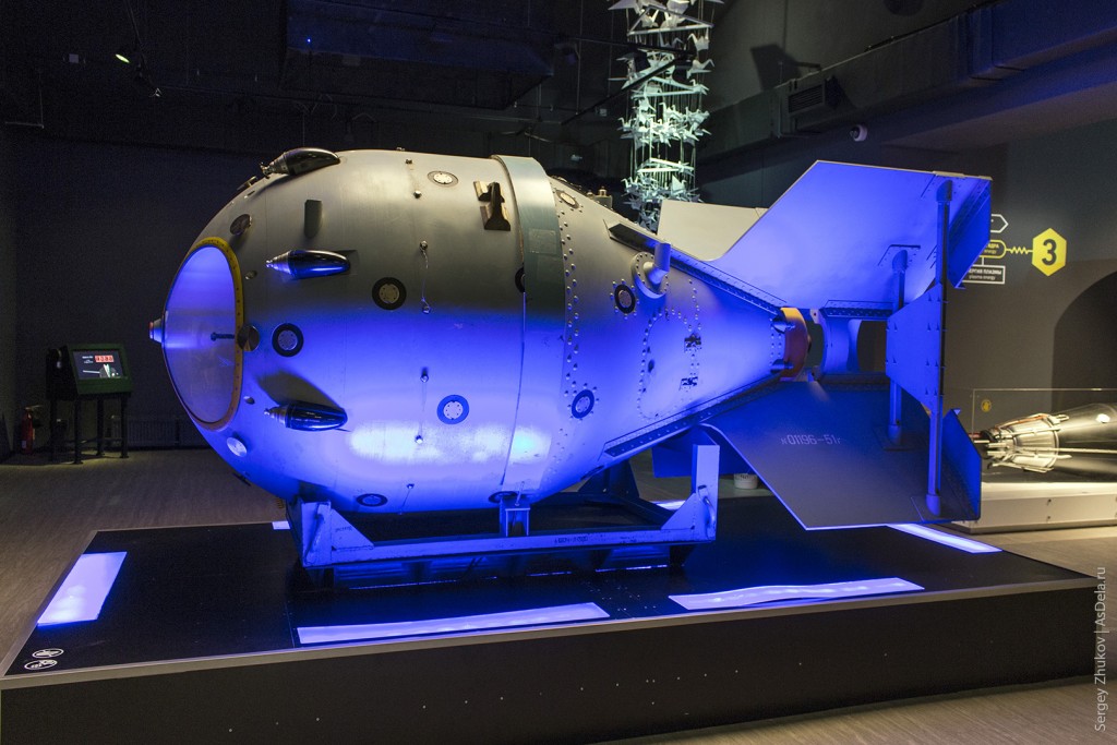 Первая советская ядерная бомба РДС-1.