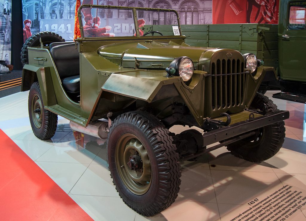 ГАЗ-67 - один из первых внедорожников СССР